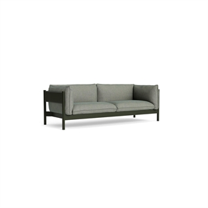 HAY Arbour 3-Seater Sofa Bottle Green Beech/Atlas 931
