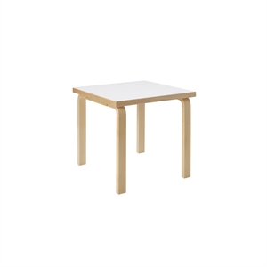 artek Aalto 80C Square Dining Table White