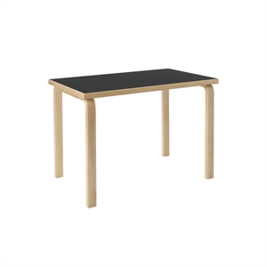 artek Aalto 80B Children's Table Rectangular Black