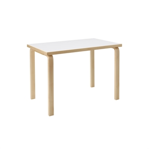 artek Aalto 80B Children's Table Rectangular White