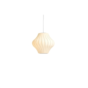 HAY Nelson Pear Crisscross Bubble Pendant Small Off-White