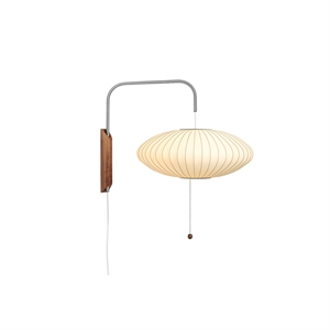 HAY Nelson Saucer Wall Lamp Small Off-White with Cord