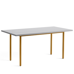 HAY Two-Colour Dining Table L160 Ochre/Light Grey