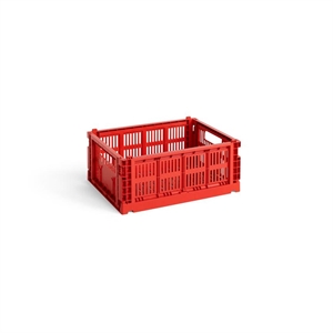 HAY Colour Crate Storage Box Medium Red