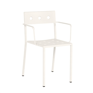 HAY Balcony Chair with Armrest Chalk Beige