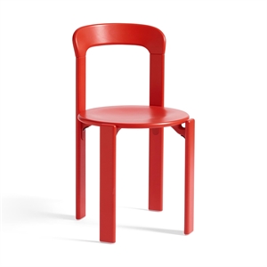 HAY Rey Dining Chair Scarlet Red