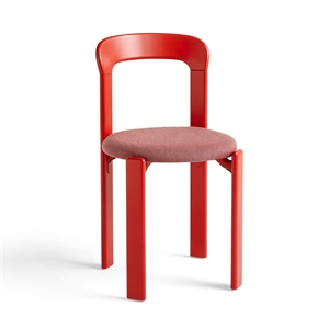 HAY Rey Dining Chair Scarlet Red/Steelcut Trio 636