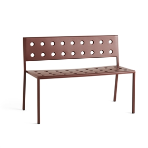 HAY Balcony Dining Bench Iron Red