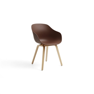 HAY AAC222 Dining Chair Oak/Soft Brick
