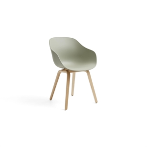 HAY AAC222 Dining Chair Oak/Pastel Green