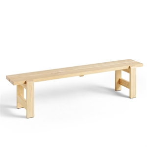 HAY Weekday Bench L190 x W32 x H45 Lacquered Pine