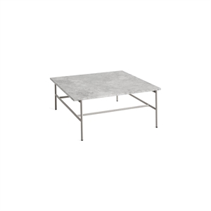 HAY Rebar Coffee Table Medium Gray Marble