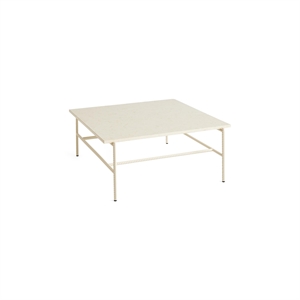 HAY Rebar Coffee Table Medium Beige Marble