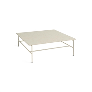 HAY Rebar Coffee Table Large Beige Marble