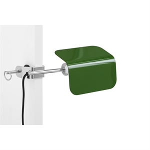 HAY Apex Wall Lamp with Clip Emerald Green