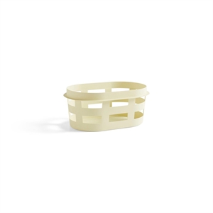 HAY Basket Recycled Basket Small Soft Yellow