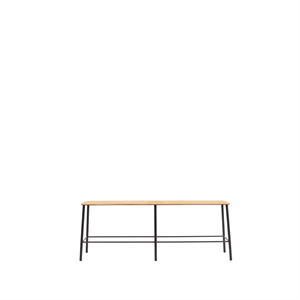 Frama Adam Bench L120 Black/Oak