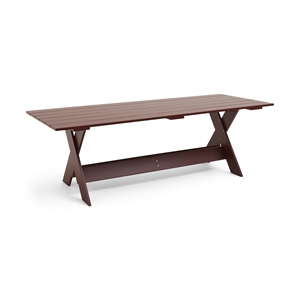 HAY Crate Dining Dining Table L230 Iron Red
