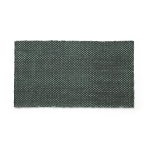 HAY Moiré Floor Mat Emerald Green