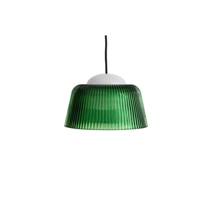 HAY Brim Pendant Bottle Green