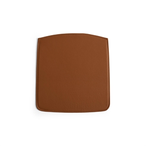HAY Pastis Cushion For Dining Chair Scozia Leather/Cognac