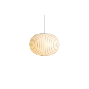 HAY Nelson Angled Sphere Bubble Pendant Small Off-White