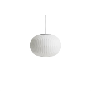 HAY Nelson Angled Sphere Bubble Pendant Small Off-White