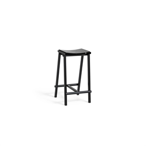 HAY Stool 8 Bar Stool H65 Black