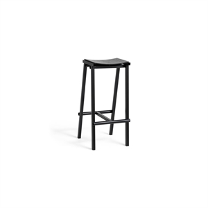 HAY Stool 8 Bar Stool H75 Black