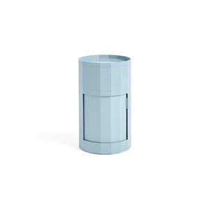 HAY Facet Side Table Tall Misty Blue