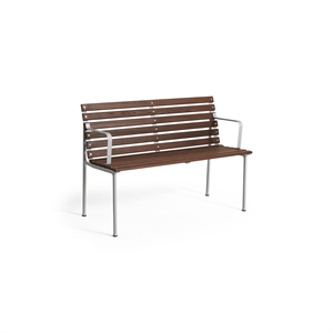 HAY Traverse Dining Bench With Armrests Ash