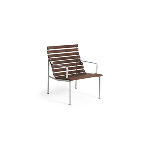 HAY Traverse Lounge Garden Chair With Armrest Ash