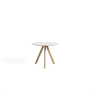 HAY CPH20 Dining Table Ø90 White/Oak