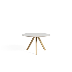 HAY CPH20 Dining Table Ø120 Oak/ Off White