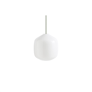 HAY Buoy Pendant 300 White/Garden Green