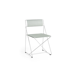 HAY X-Line Chair Hot-Dip Galvanized Steel/Pale Linden