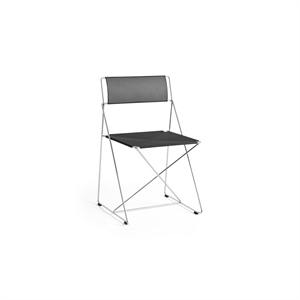 HAY X-Line Chair Hot-dip Galvanized Steel/ Black