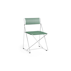 HAY X-Line Chair Chrome/Leek Green