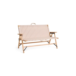 HAY Outdoor Market Sofa Beige/ Red