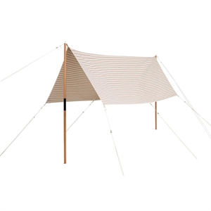HAY Outdoor Market Canopy Beige/ Red