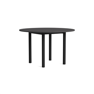 HAY Annex Round Dining Table Ø120 Dark Grey/Charcoal