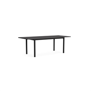 HAY Annex Overhang Dining Table L220 Dark Grey/Charcoal