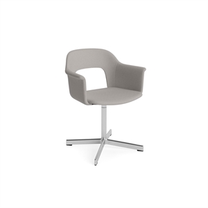 HAY Layout 234 Dining Chair With Armrest & Swivel Autumn 971/ Aluminum