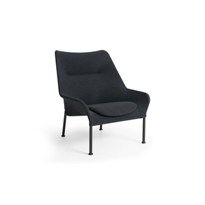 HAY O2 Armchair Soft Black/ Black