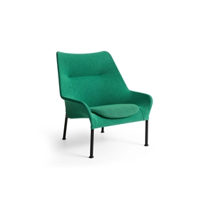 HAY O2 Armchair Soft Green/ Black