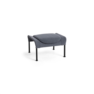 HAY O2 Ottoman Soft Grey/ Black