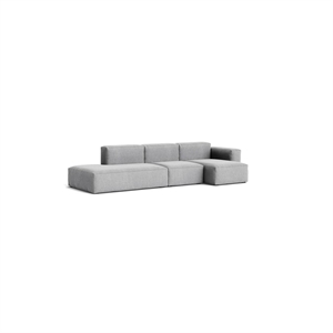 HAY Mags Soft Low 3-Seater Sofa Combination 4 Right Hallingdal 130
