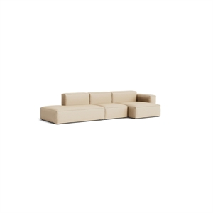 HAY Mags Soft Low 3-Seater Sofa Combination 4 Right Hallingdal 220