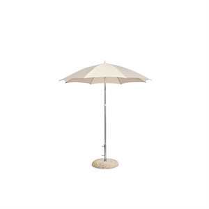 HAY Terrazza Octagon Parasol Off-White/ Gray