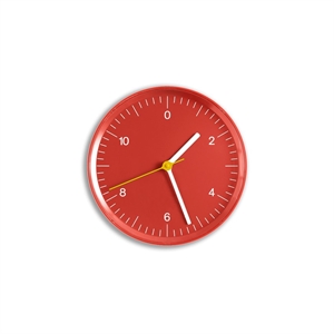 HAY Wall Clock Red